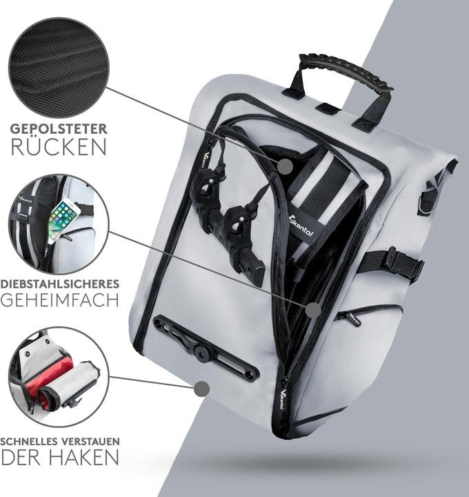 Actual product image Valkental ValkPro (26 l, Luggage carrier bag)