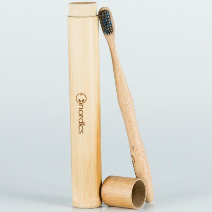 Actual product image Nordics Bamboo case for toothbrush (Toothbrush case)