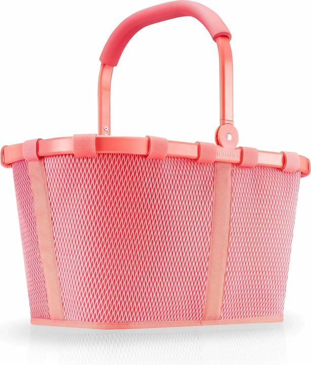 Actual product image reisenthel Einkaufskorb Carrybag Frame Mesh Coral