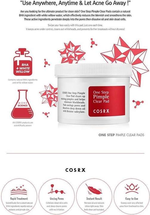 Immagine prodotto Cosrx One Step Pimple Clear