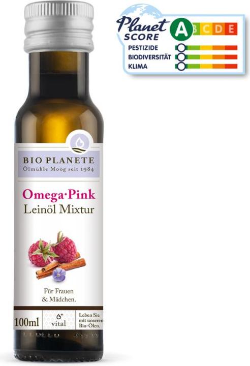 Produktbild Bio Planète Omega Pink Leinöl Mixtur (100ml) (1 Stück, Öl, 265 g)