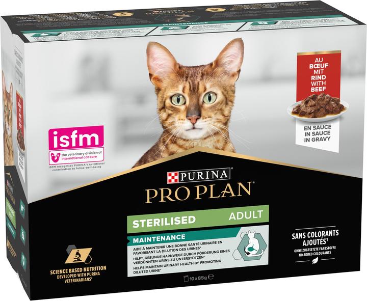 Image du produit Purina ONE Sterilised NUTRISAVOUR (Adulte, 10 pcs, 850 g)