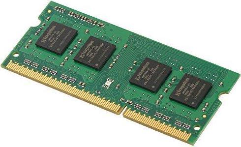 Immagine prodotto Kingston MEMORIA 4GB PC12800 DDR3/SO KVR16LS11/4 (1 x 4GB, 1600 MHz, DDR3-RAM, SO-DIMM)