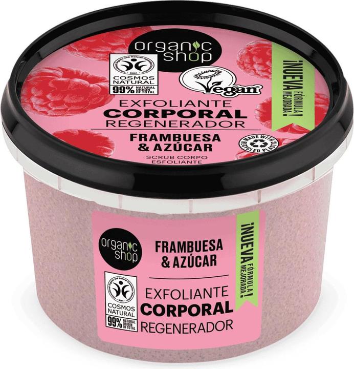 Produktbild Organic Shop Himbeer-Sahne-Körperpeeling (250 ml)