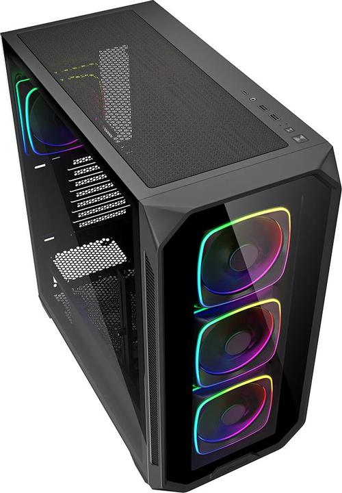 Immagine prodotto Sharkoon AK5G RGB Black ATX (nero) (ATX, Mini-ITX, mATX)