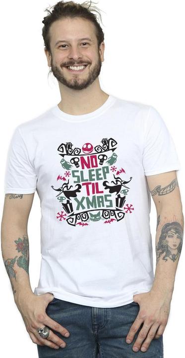Immagine prodotto Disney The Nightmare Before Christmas No Sleep Til Xmas Maglietta Uomo (4XL)