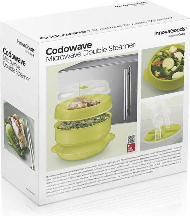 Actual product image InnovaGoods Mikrowellen-Dampfgarer