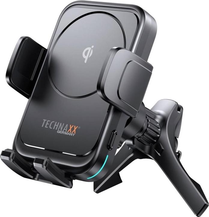Actual product image Technaxx Kfz-Smartphone-Halterung, Qi-kompatibel, 15 Watt