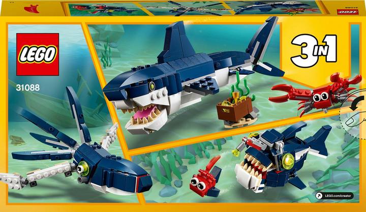 Produktbild LEGO Bewohner der Tiefsee (31088, LEGO Creator 3-in-1)