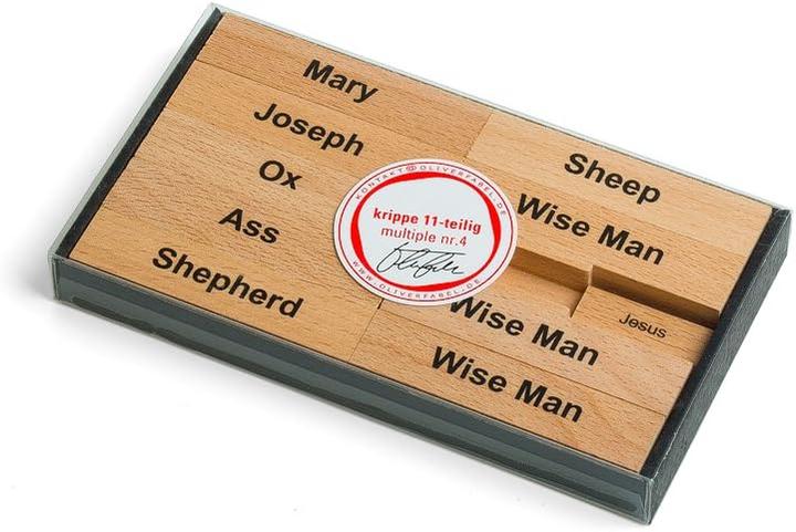 Produktbild Corpus Delicti Minimal Nativity Set - puristische Krippe