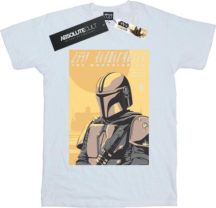 Immagine prodotto Star Wars The Mandalorian Art Poster Maglietta Ragazzi (128)