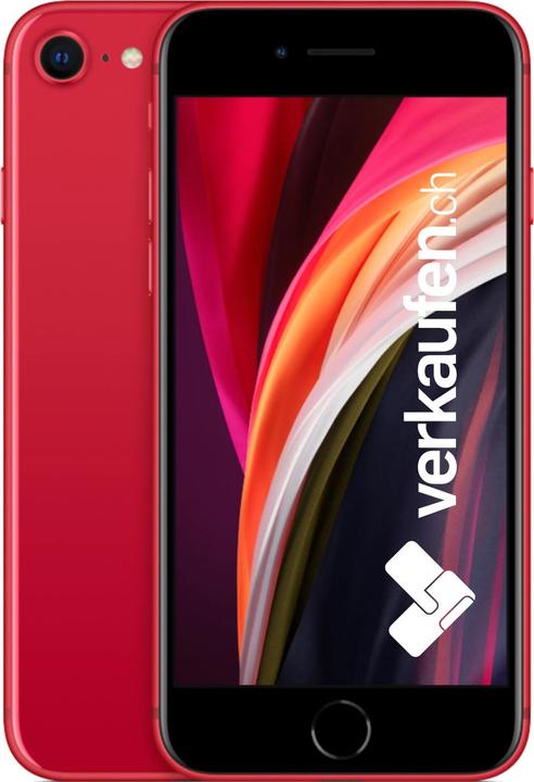 Image du produit verkaufen.ch iPhone SE 2 (64 Go, Red, 4.70", 12 Mpx, SIM simple, B / Très bon)