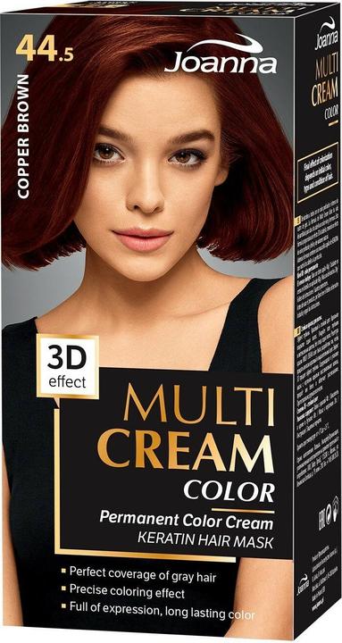 Joanna Multi Cream Color Hair Dye 44.5 Copper Bronze (44.5 Kupferbraun)