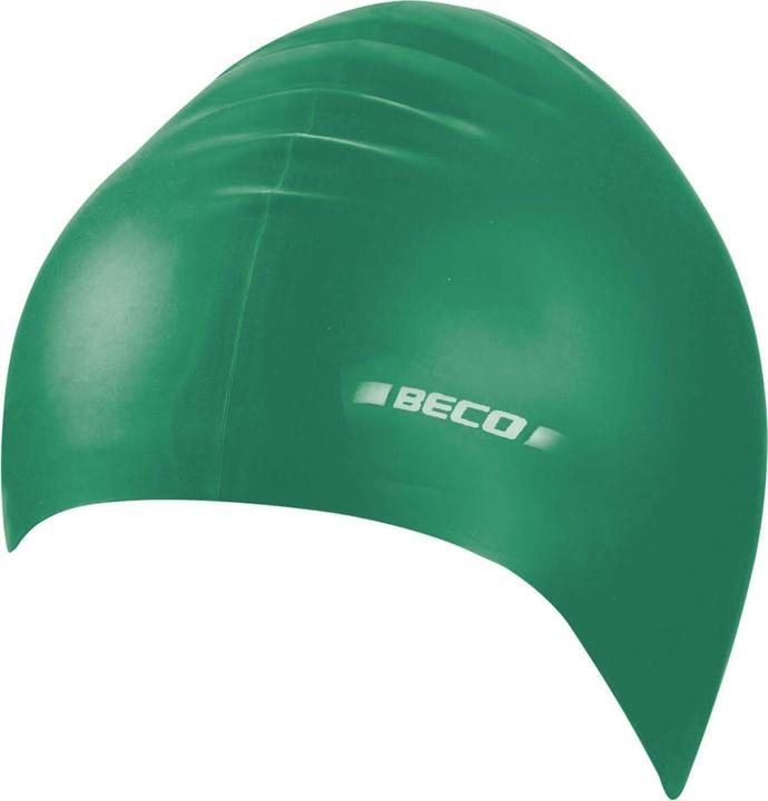 Actual product image Beco Silicone swimming cap green