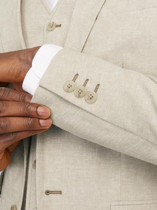 Actual product image Jack & Jones Slim Fit Linen Blazer (54)