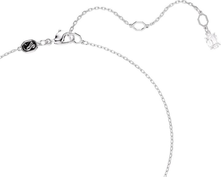 Produktbild Swarovski Hyperbola Halskette Verschiedene Schliffe Weiss Metallmix (Swarovski Metall)