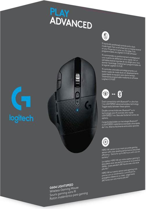 Produktbild Logitech G604 Lightspeed (Kabellos)