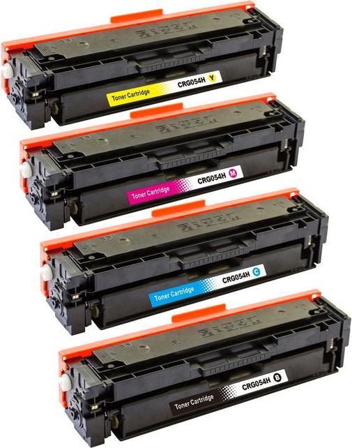 Actual product image Hermex Compatible Toner XL for Canon i-SENSYS MF643cdw (M, C, FC, Y)