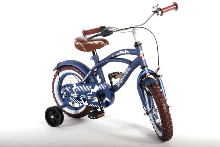 Productafbeelding Volare Blue Cruiser Kinderfiets - Jongens - 12 inch - Blauw - 95% afgemonteerd (12")