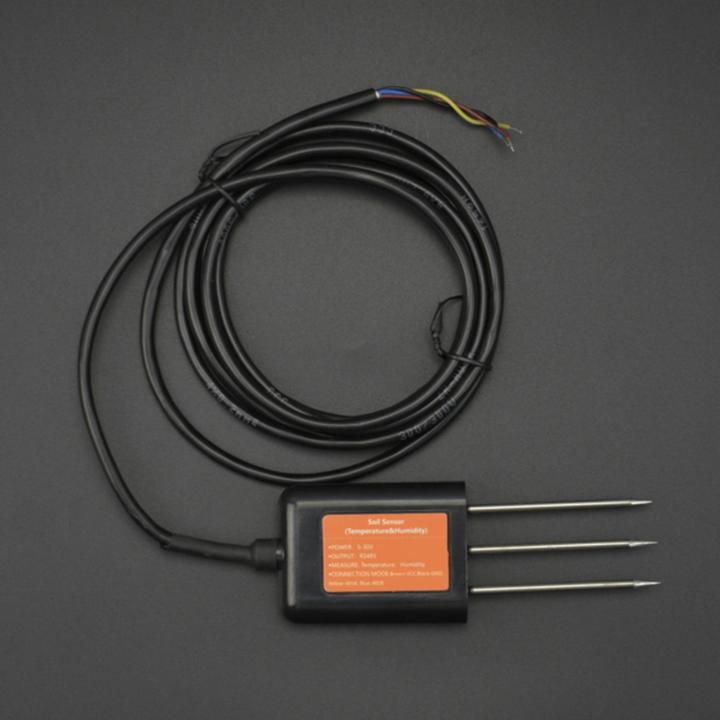 Produktbild DFRobot RS485 Bodentemperatur- und Feuchtigkeitssensor IP68 5-30V