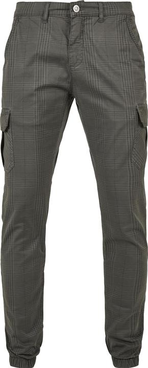 Urban Classics AOP Glencheck Cargo Jog Pants