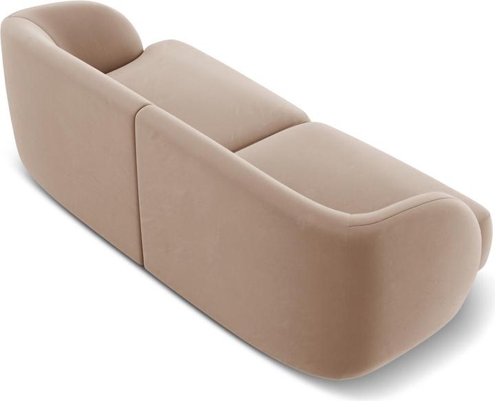 Actual product image Micadoni Boucle Sofa, "Miley", 2 Seats, 180x90x70Made in Europe (2 person sofa, 3-seater, 4-seater)