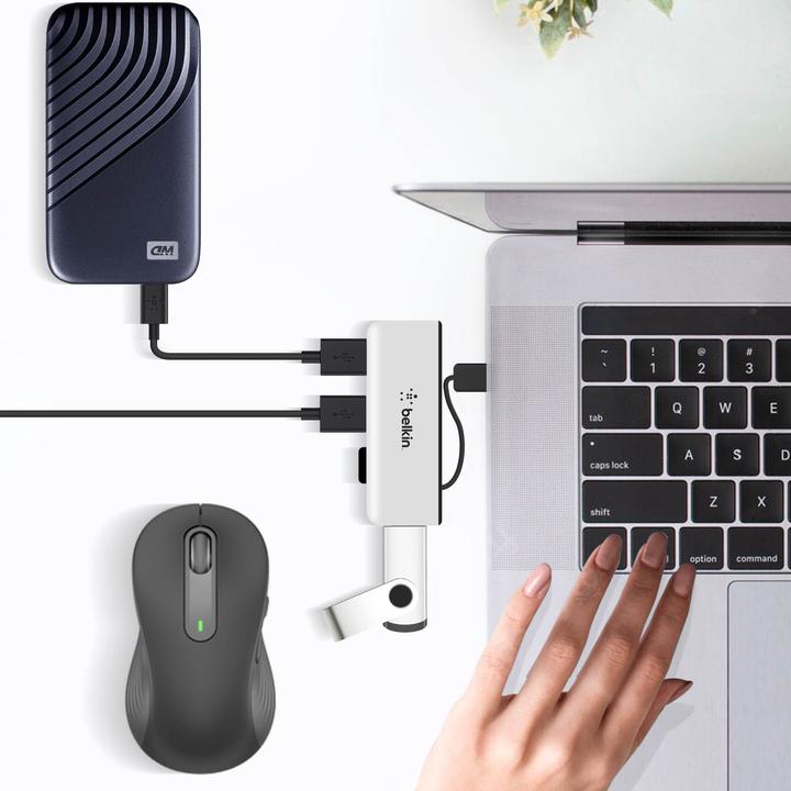 Actual product image Belkin Travel Hub (USB-A, 4 Ports)