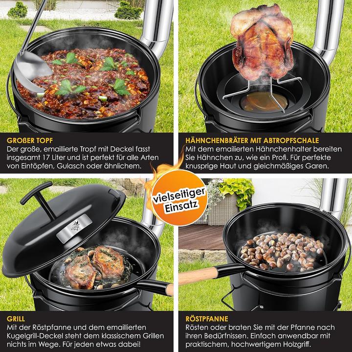 Produktbild Kesser Eintopfofen mit Grill- und Bräterfunktion