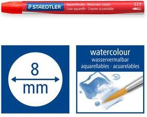 Produktbild Staedtler Aquarellkreide 'Design Journey' (Multicolor, Mehrfarbig, 12 x)