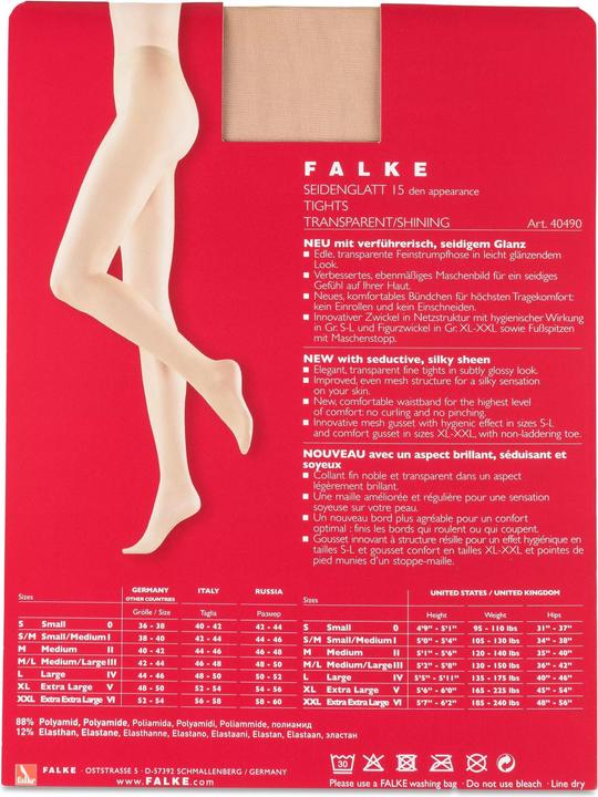 Immagine prodotto Falke Seidenglatt 15 TI (15 DEN, 40 - 42)