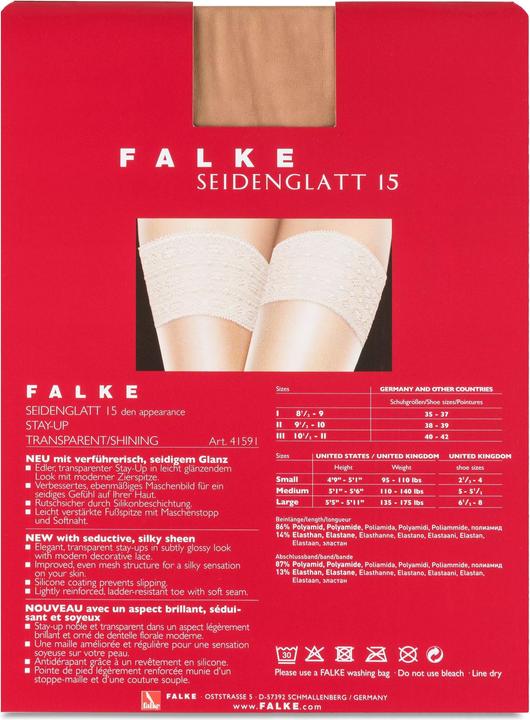 Immagine prodotto Falke Seidenglatt 15 STU (15 DEN, 38 - 39)