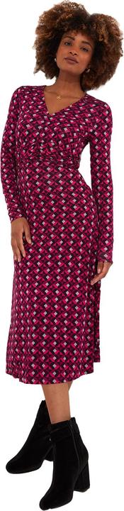 Actual product image Joe Browns Geometric Midi Jersey Dress (36)