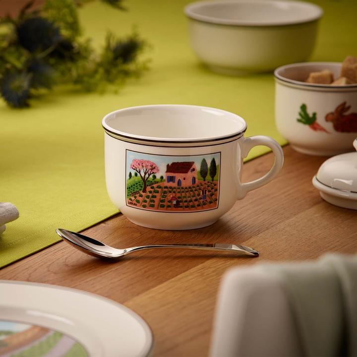 Actual product image Villeroy & Boch Design Naif Cappuccinotassen mit Untertassen (330 ml, 6 x)
