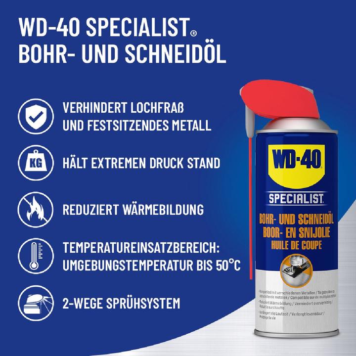 Actual product image WD-40 Specialist drilling and cutting oil (400 ml)