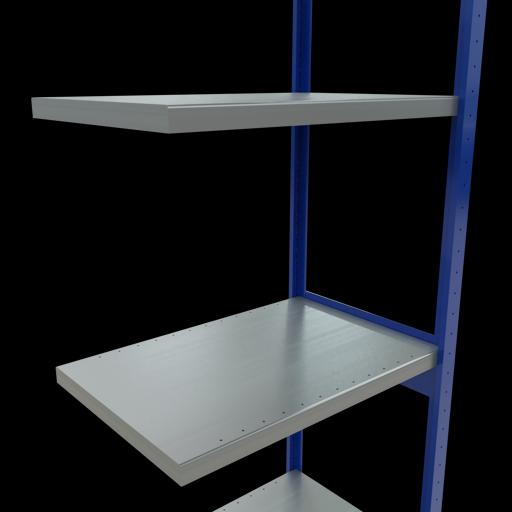 Actual product image Schulte Lagertechnik MULTIplus250 boltless add-on bay system with length bolts