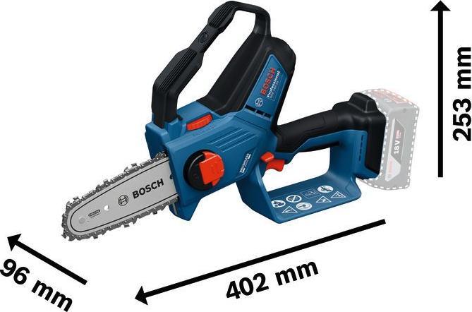 Produktbild Bosch Professional Bosch GKE 18V-15 Akku-Astsäge (Akku Kettensäge)