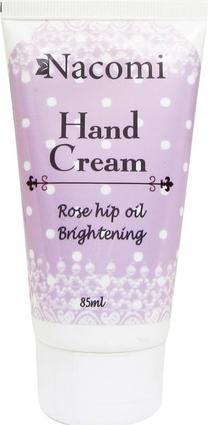 Image du produit Nacomi Crème pour les mains Rose Hip Oil Crème éclaircissante pour les mains à l'huile de rose et au sucre (85 ml)