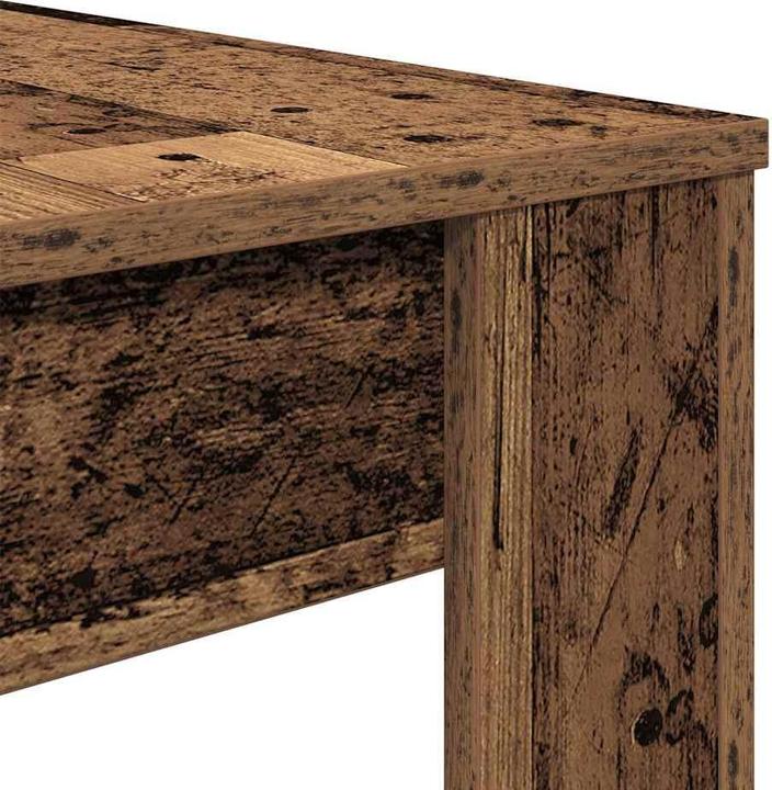 Actual product image VidaXL Esstisch Altholz-Optik 120x60x76 cm Holzwerkstoff (120 x 60 x 76 cm)