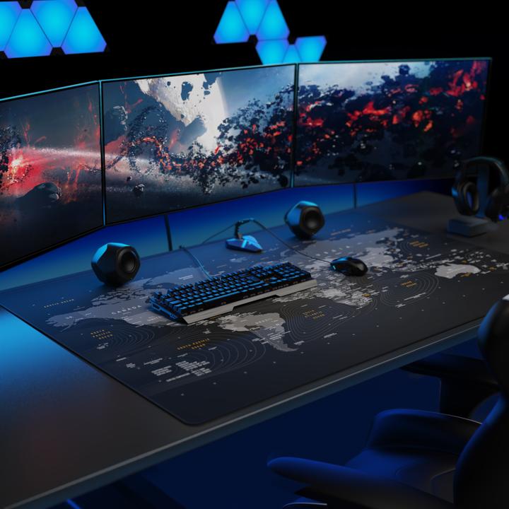 Image du produit Titanwolf Tapis de souris gaming, tapis de souris rapide XXXL, tapis de souris 1200 x 800 mm, vitesse et (XXL)