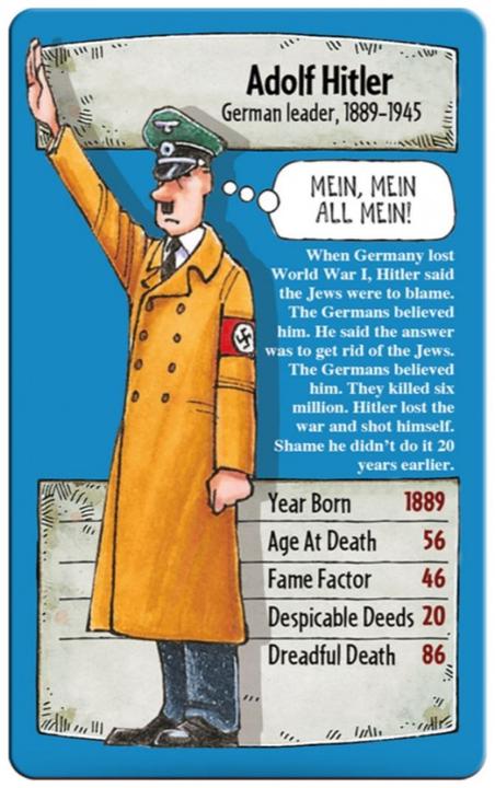 Produktbild Top Trumps Boardgame Horrible Histories - English (Englisch)