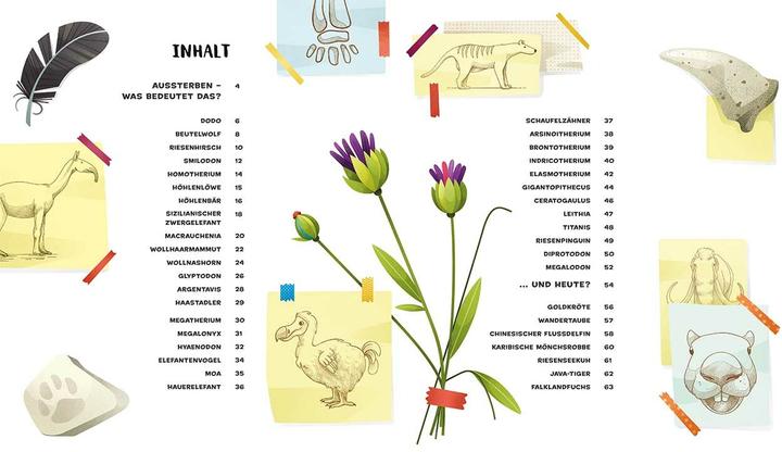 Produktbild National Geographic Besonders und wunderbar: Ausgestorbene Tiere (Deutsch, Cristina Banfi, 2021)