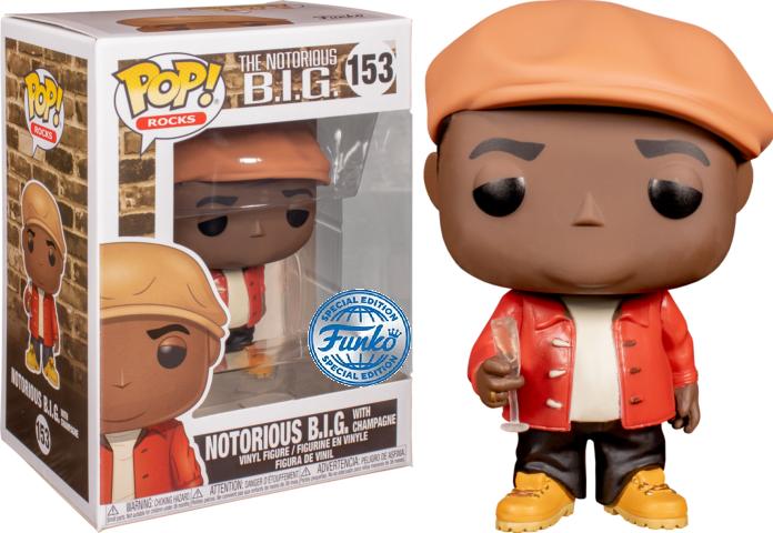Image du produit Funko Pop Rap Notorious BIG Big Poppa Edition Limitée