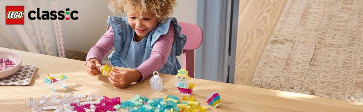 Image du produit LEGO Zauberbox mit durchsichtigen Steinen (11040, LEGO Classic)