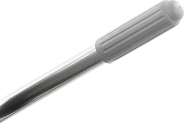 Produktbild VCM Gartenliege Bäderliege 160 cm Textilene Grau Armlehne Stahl Relaxliege klappbar (160 cm)