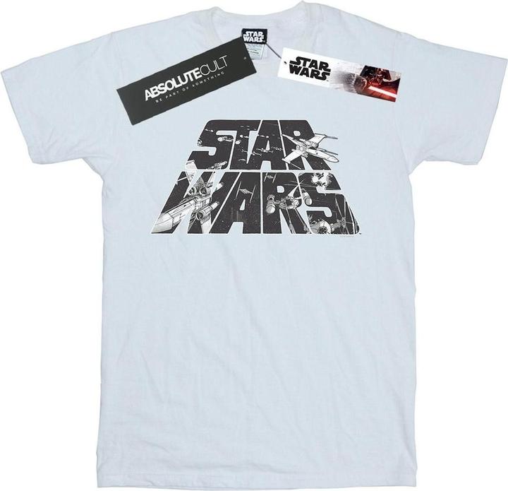 Produktbild Star Wars Logo Space Sketch TShirt (XL)