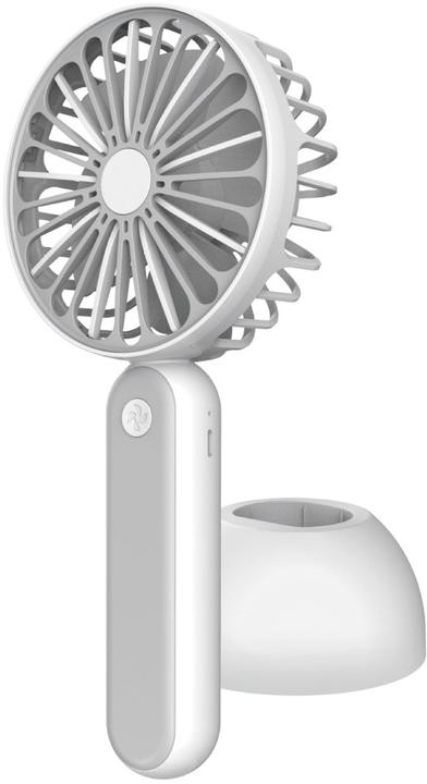 Platinet rechargeable fan, white/grey (45246)