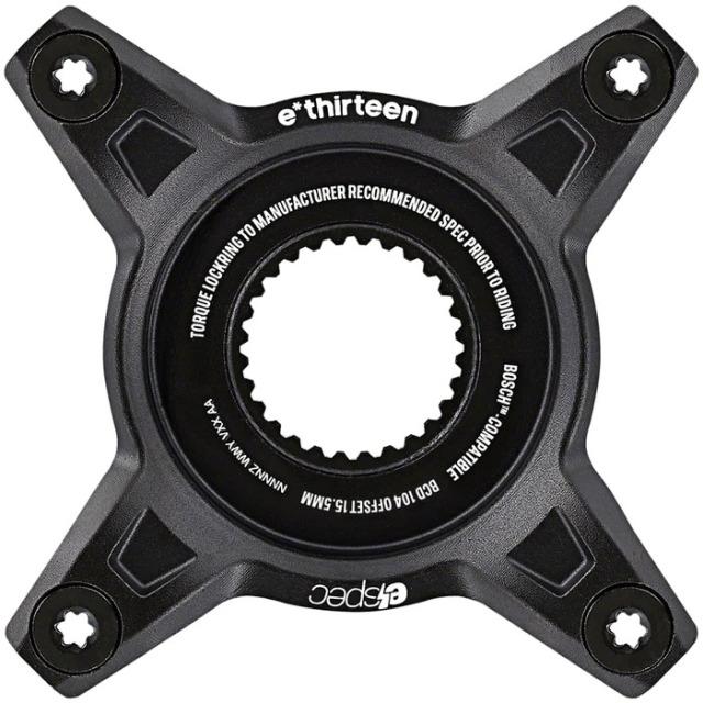 Produktbild e*13 Helix e*spec Direct Mount Adapter, 104 BCD, 55mm Kettenlinie, Bosch Gen4, black
