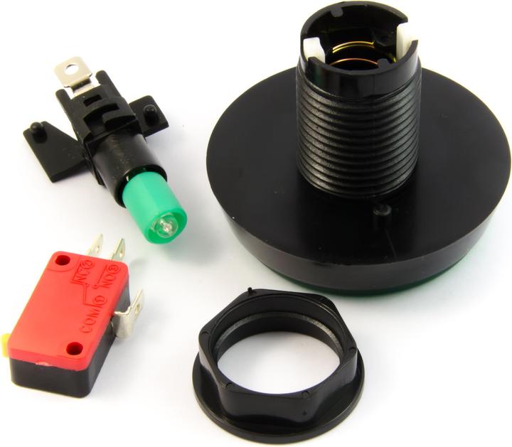 Immagine prodotto Purecrea Pulsante Arcade illuminato da 60 mm - Verde