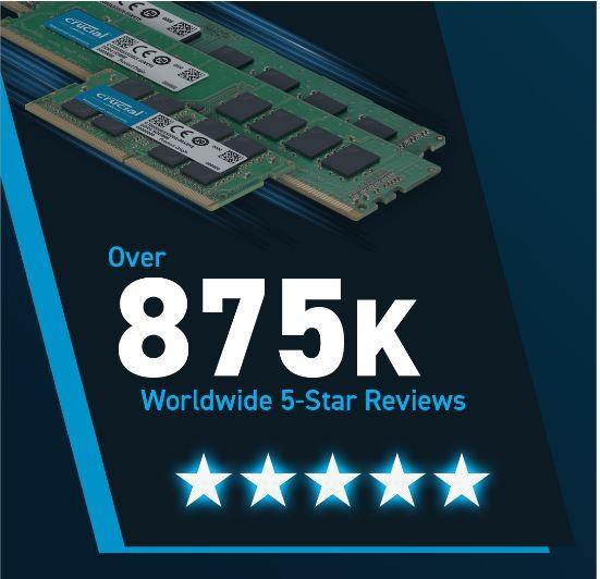Immagine prodotto Crucial Laptop Memory (2 x 16GB, 5600 MHz, RAM DDR5, SO-DIMM)