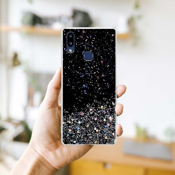 Immagine prodotto Cadorabo Copertura in TPU scintillante (Samsung Galaxy A10s, Samsung Galaxy M01s)